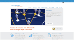 Desktop Screenshot of fr.olivierriviere-consulting.com